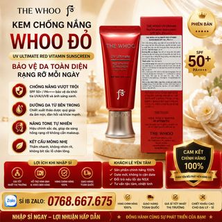 Kem chống nắng Whoo đỏ 25ml