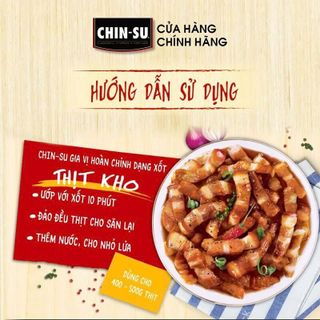 Hộp Xốt Nhà Hàng Thịt Kho Chin - Su - Hộp 10 Gói x70g