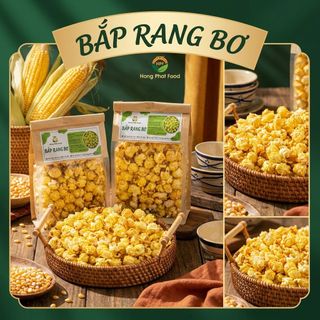 Bắp Rang Bơ Giòn Tan, Thơm Ngon Khó Cưỡng