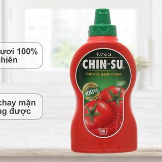 Tương Cà CHIN-SU 500g - Chua Ngọt Đậm Vị | Ăn Kèm Đồ Chiên, Xúc Xích, Mì