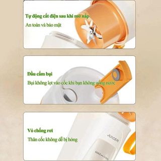 MÁY XAY SINH TỐ CẦM TAY MINI JUICER 340ML (T60)