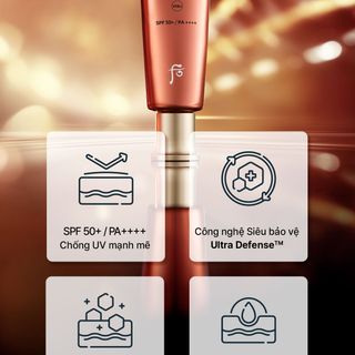 Set tinh chất chống nắng The Whoo UV Ultimate Red Vitamin Sunscreen Special Set