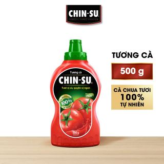 Combo Tương Cà + Tương Ớt CHINSU - chai 500gr