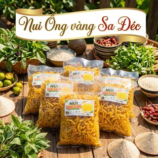 Nui Ống Vàng Đặc Sản Sa Đéc Thơm Ngon Cho Bữa Ăn Nhanh Gọn