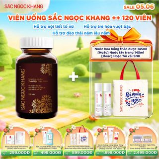 Viên Uống Sắc Ngọc Khang ++ [Hộp 120 Viên] KÈM QUÀ TẶNG