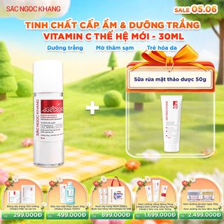 Serum Dưỡng Trắng Da Vitamin C [Chai 30ml] KÈM QUÀ TẶNG