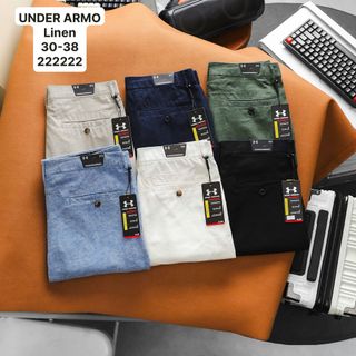 Quần short nam LINEN. Fom chuẩn.   Chất vải linen tưng - ko pha- đồng chất vải.