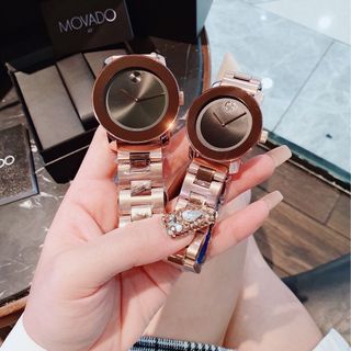 SĂN SALE MÙA HÈ ĐỒNG HỒ NAM CAO CẤP MOVODA BOLD DÂY THÉP NIỀNG THUỶ PHOM TO