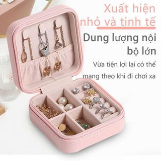 HỘP ĐỰNG TRANG SỨC DU LỊCH NHIỀU NGĂN (T100)