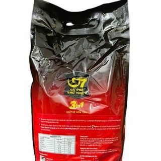 Cà Phê Sữa Hòa Tan Trung Nguyên G7 3in1 - Bịch 100 Gói dài
