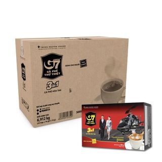 Cà phê Sữa G7 3in1 - Hộp 18 sticks 16gr