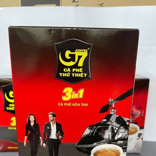 Cà phê Sữa G7 3in1 - Hộp 18 sticks 16gr