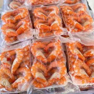 Tôm hấp nõn - Khay 500g hàng net 7 ( Giao TPHCM )