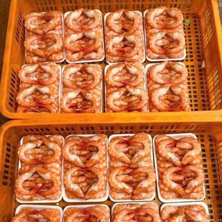 Tôm hấp nõn - Khay 500g hàng net 7 ( Giao TPHCM )