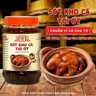 Sốt kho cá tỏi ớt hũ 280gr