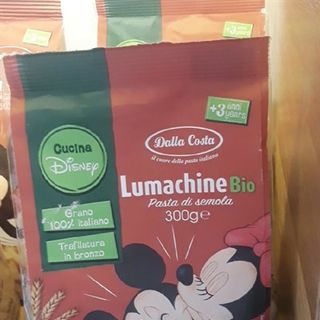 Nui Sò Hữu Cơ Dalla Costa Lumachine Bio Pasta Di Semola 300g