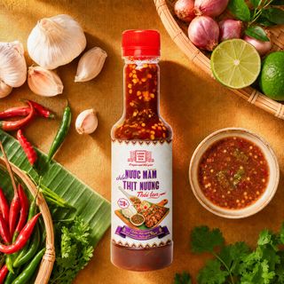 [Combo 2 Chai] Nước Mắm Chấm Thịt Nướng pha sẵn 8 vị Làng Chài Xưa - Chắt lọc tinh tuý ẩm thực Thái