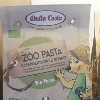 Nui Rau Củ Hữu Cơ Hình Thú Dalla Costa Zoo Patsta 250g