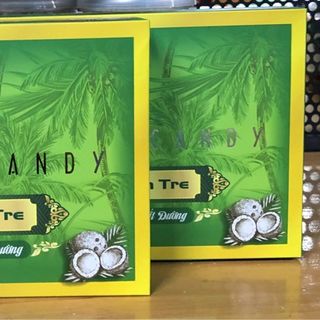 Kẹo Dừa Sữa Béo Nguyên Vị Ít Đường Cocofarm 400g