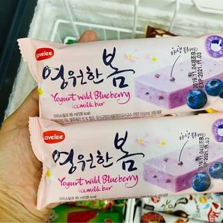 Kem Sữa Chua VIệt Quất Lavelee Yogurt Wild Blueberry Hàn Quốc 85g