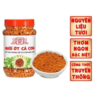 Muối ớt cá cơm LCX hũ 180gr