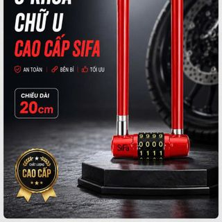 Ổ KHOÁ CHỮ U CAO CẤP SIFA DÀI 20cm (H12)