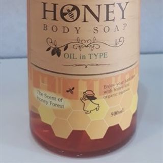 Sữa tắm dưỡng ẩm Honey dạng gel 500ml