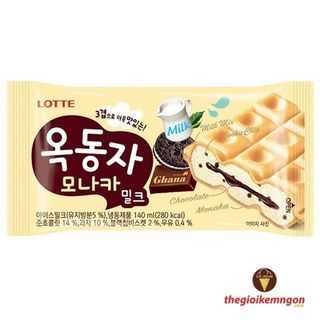 Kem Bánh Lotte Waffle Nhân Socola 140ml
