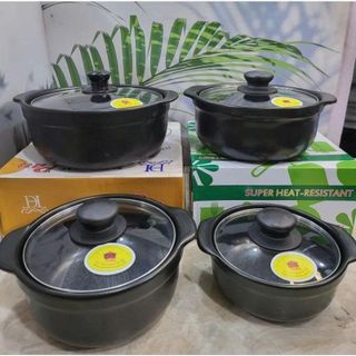 NỒI ĐẤT SỨ SÂU LÒNG 1,5 Lít ĐH LOẠI 1 - CHỊU NHIỆT CAO (T18)