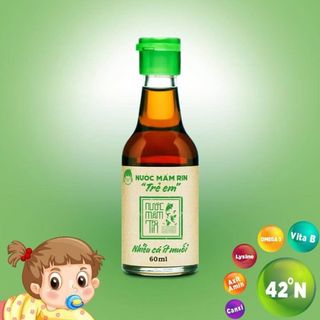 Nước mắm tĩn trẻ em mini 42N 60ml