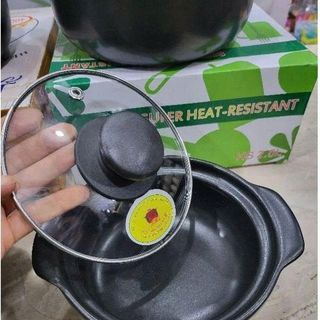 NỒI ĐẤT SỨ SÂU LÒNG 3 Lít ĐH LOẠI 1 - CHỊU NHIỆT CAO (T10)