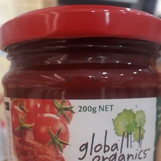 Sốt tương cà chua hiệu Global Organic Tomato Paste 200g .