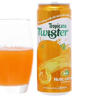 Nước Cam Ép Twister Tropicana 320ml