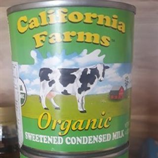 Sữa Đặc Có Đường Hữu Cơ California Farms 397G