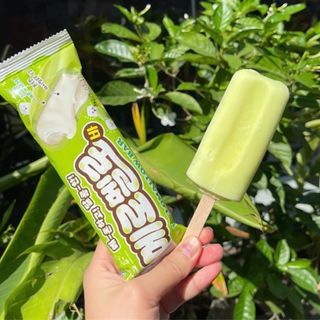 Kem marshmallow dưa lưới