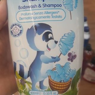 Sữa tắm gội trẻ em Saponello hương kẹo Cotton