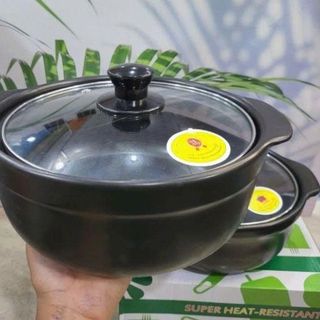 NỒI ĐẤT SỨ SÂU LÒNG 3,5 Lít ĐH LOẠI 1 - CHỊU NHIỆT CAO (T8)