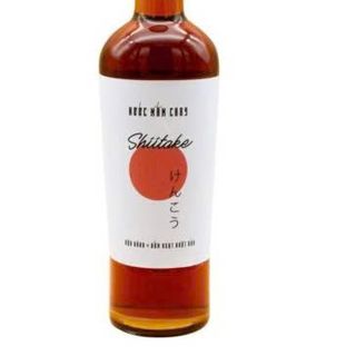 Nước mắm chay Shiitake thủy tinh 500ml
