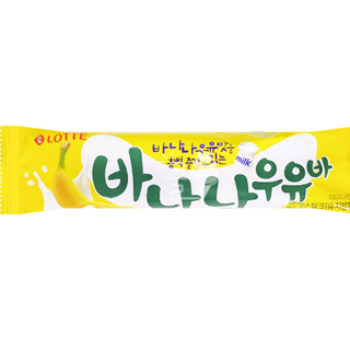 Kem sữa chuối Lotte