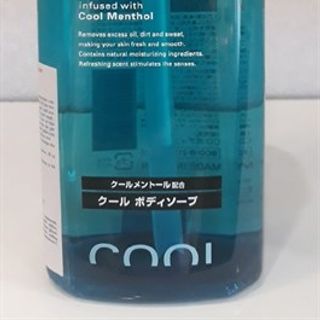 Sữa tắm bạc hà Pharmaact Cool Body Soap cho nam 600ml