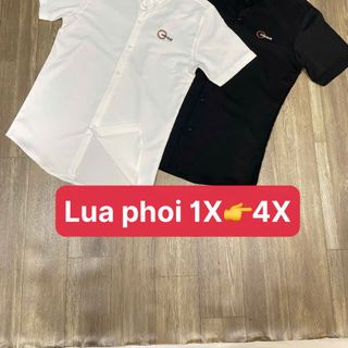 áo sơ mi lụa phối