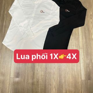 áo sơ mi lụa phối