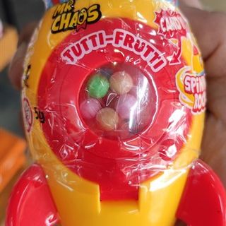 Kẹo Phi Thuyền Mr.Chaos Spinning Rocket 5g