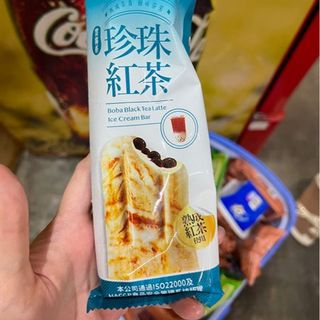 Kem Latte trà trân châu