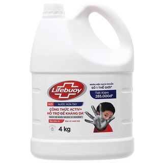 Nước rửa tay Lifebuoy 4Kg