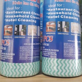 Khăn Lau Đa Năng Nonwoven Roll