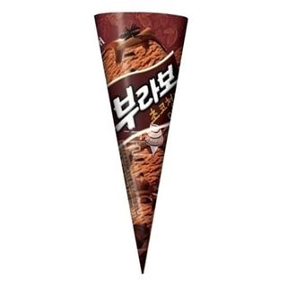 Haitai kem ốc quế vị socola 140ml Ice cream