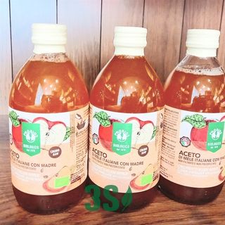 Giấm Táo Hữu Cơ Có Giấm Cái Probios Biologico Dal 1978 Crudo Raw 500ml