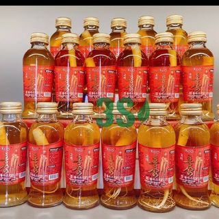 Nước hồng sâm có củ KGS 120ml x 10 chai