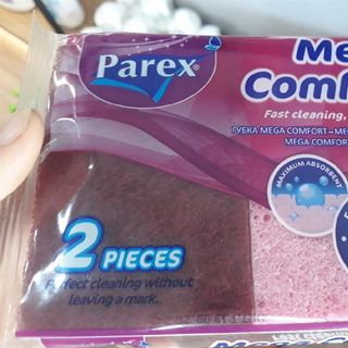 Miếng rửa chén siêu tiện lợi cao cấp Parex (gói 2 miếng).